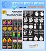 36 משחק זיכרון ליצירה סמלי חנוכה/ריטרם