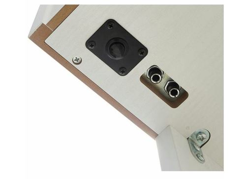 פסנתר חשמלי רהיט תוצרת גרמניה DP-300 עם מנגנון פטישים בצבע לבן 120302 מבית GEWA (Germany)