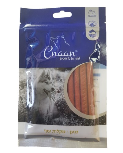 חטיף מקלות עוף 100 גר