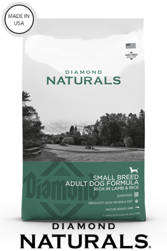 דיימונד נטורלס לכלבים בוגרים מגזע קטן טלה 15 קג