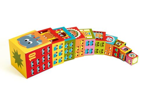מגדל קוביות - רכבים