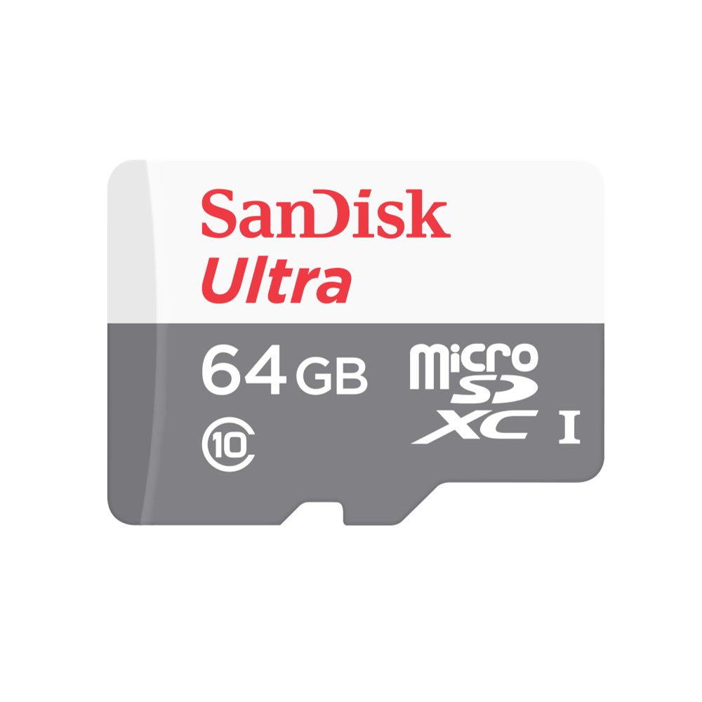 כרטיס זיכרון SANDISK MICRO SD SDSQUNR-064G-GN3MN 100MB/s