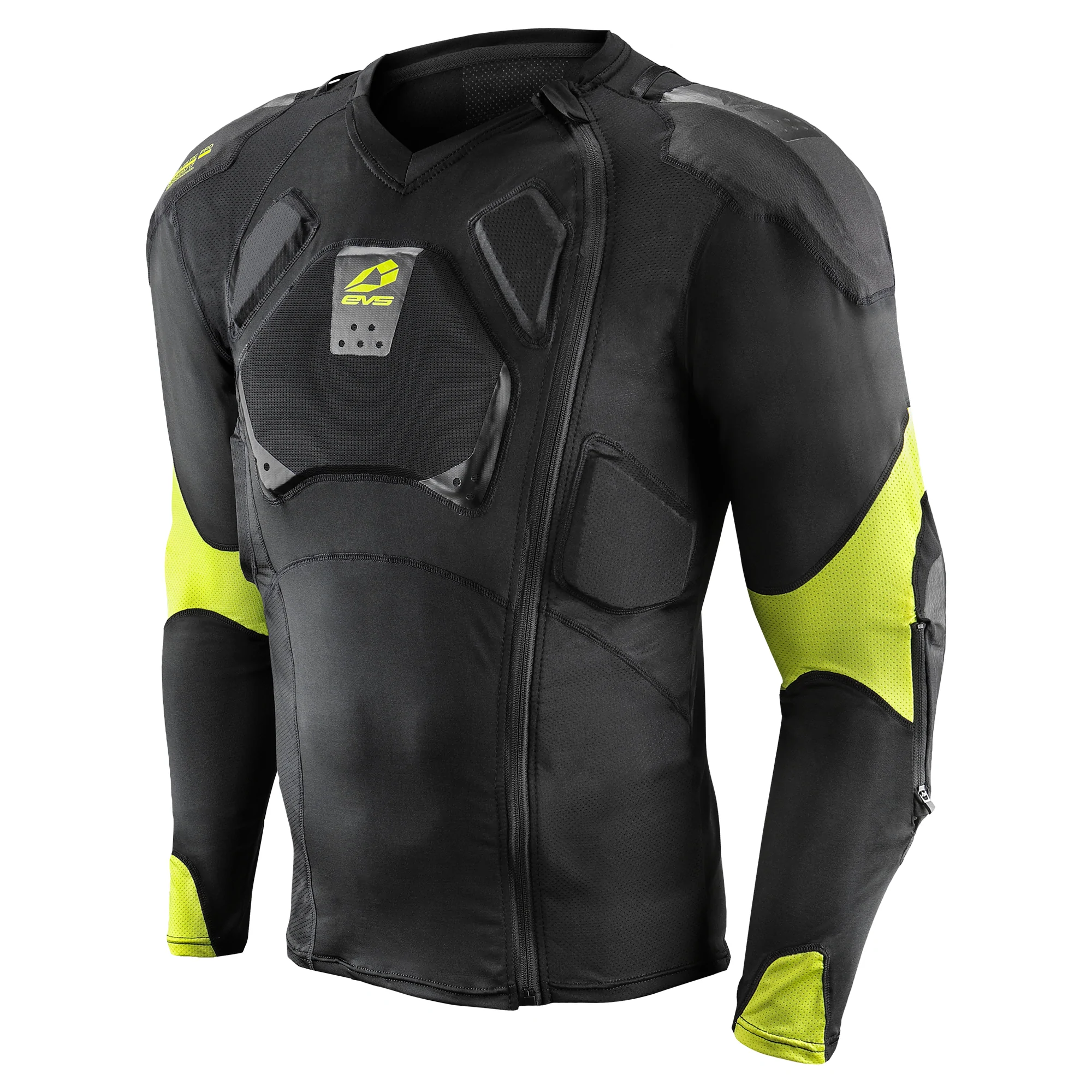 מגן גוף אי וי אס שחור / צהוב - EVS SOFT BALISTIC PRO