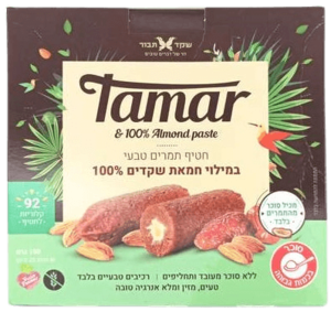 מארז חטיפי תמר במילוי חמאת שקד