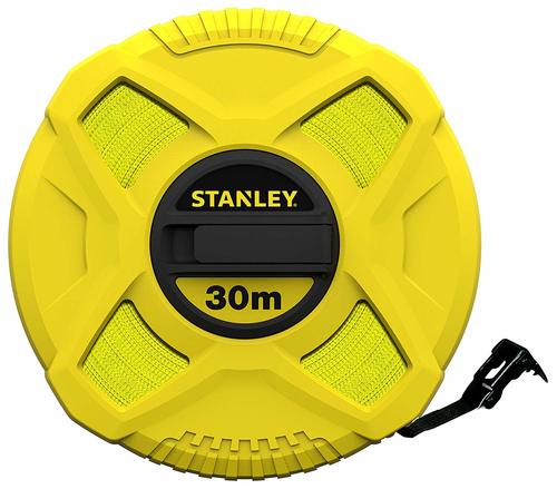 רולטקה 30 מטר מארז סגור STANLEY פיברגלס