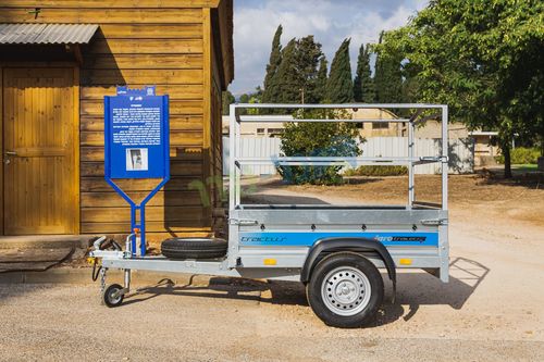 נגרר פתוח 1.6X1.25 למשקל 500 ק