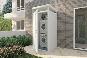מחסן יחידת חצר מפנל מבודד 1X1 מטר אוורסט