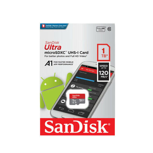 כרטיס זיכרון SANDISK MICRO SD SDSQUA4-1T00-GN6MN 120MB/s