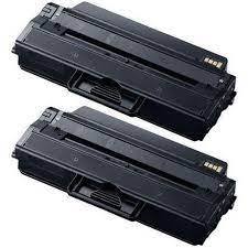זוג טונרים שחורים חלופיים Samsung MLT-D115L