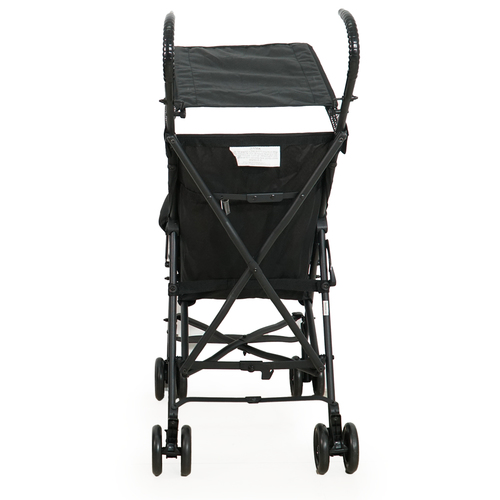 טיולון קליל מצב אחד סוויפט וואי עם גגון 'פרגולה' - שחור