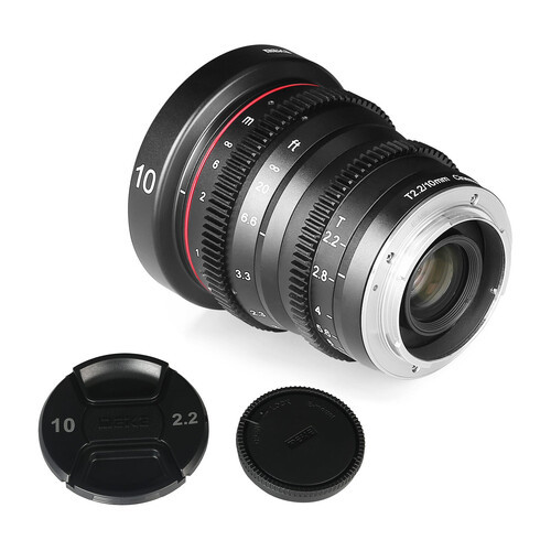 עדשת קולנוע Meike MFT Prime Cine 10mm T2.2 
