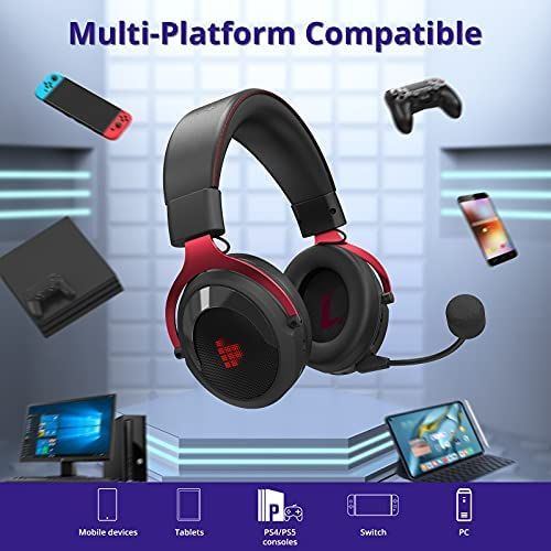 אוזניות גיימינג Tronsmart Shadow Wireless gaming headset 