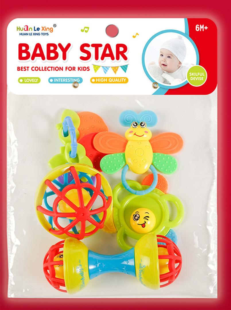 סט נשכנים סיליקון לתינוק