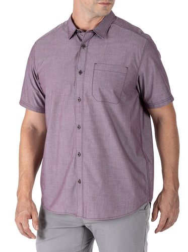 חולצv מדגם CARSON S/S SHIRT-VOLCANIC HTR