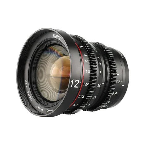 עדשת קולנוע Meike MFT Prime Cine 12mm T2.2