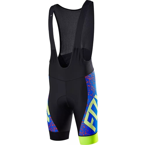 ביב לאופניים שחור / כחול / צהוב - ASCENT PRO BIB