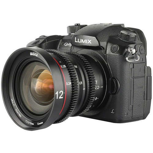 עדשת קולנוע Meike MFT Prime Cine 12mm T2.2