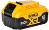 סוללה דיוולט 5 אמפר  DeWALT