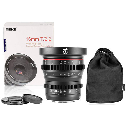 עדשת קולנוע Meike MFT Prime Cine 16mm T2.2