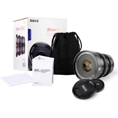 עדשת קולנוע Meike MFT Prime Cine 35mm T2.2 