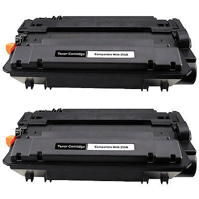 זוג טונרים שחור חלופיים ‏‏HP 55A CE255A