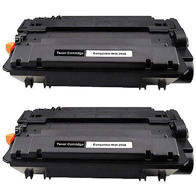 זוג טונרים שחור חלופיים ‏‏HP 55A CE255A