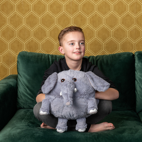 בובת חיבוק ומחמם ידים בקוטר 35 ס