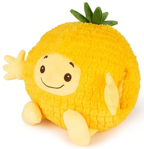 בובת חיבוק ומחמם ידים בקוטר 35 ס"מ - אננס