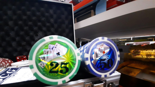 מזוודת פוקר מקצועית 500 צ'יפים איכותיים