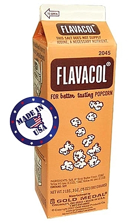 מלח חמאה לפופקורן FLAVACOL המקורי תוצרת ארצות הברית