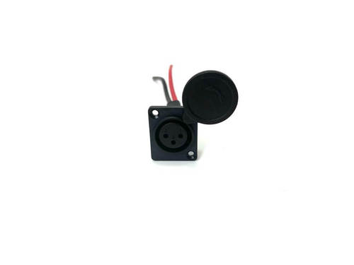 שקע טעינה נקבה לסוללה  XLR