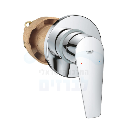 BAUEDGE | סט אינטרפוץ 3 דרך קומפלט Grohe BAU EDGE 29040001 | כרום ניקל
