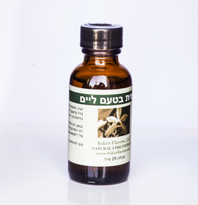 תמצית ליים טבעית 29 מ"ל Bakto Flavors