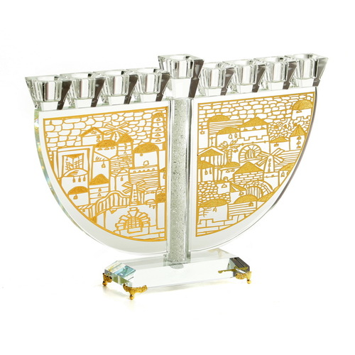 חנוכיה קריסטל