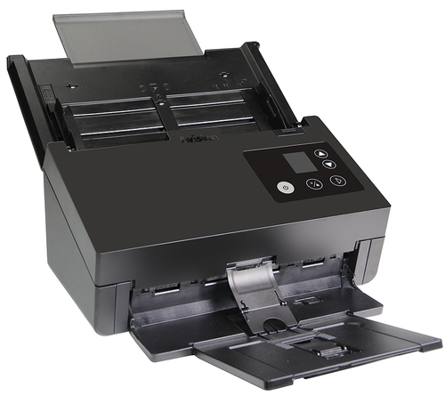 סורק מדגם Avision AD350N סורק צבעוני דו צדדי + חיבור רשת