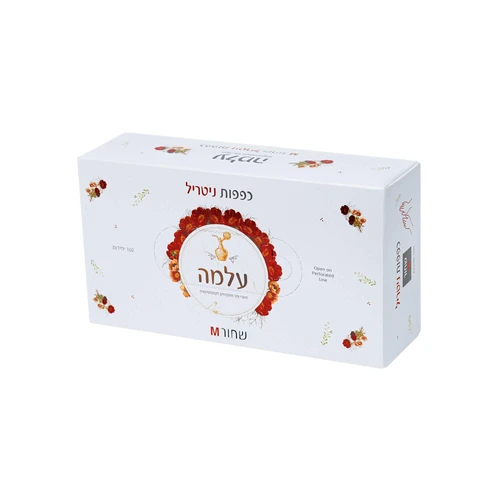 כפפות M שחור עלמה 100 יח'