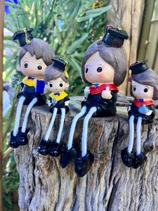 זוג עכברים בובות ישיבה