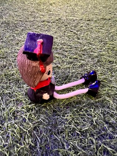 זוג עכברים בובות ישיבה