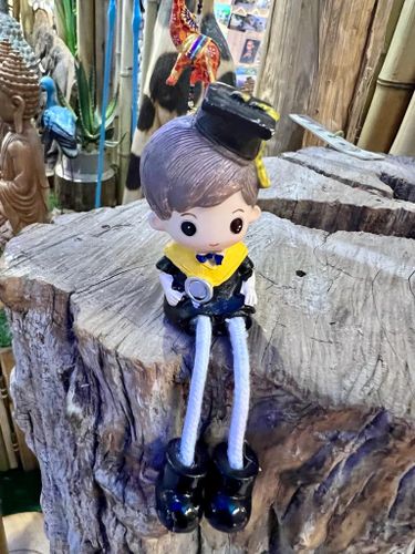 זוג עכברים בובות ישיבה