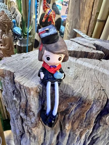 זוג עכברים בובות ישיבה