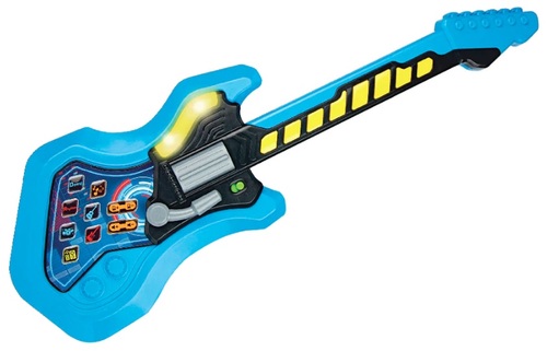 גיטרת רוק עם אורות ו 8 אפקטים קוליים