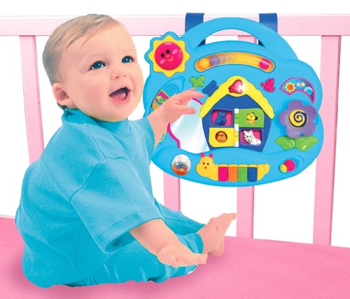 פעלולון הרפתקאות אורקולי עם רצועות לתלייה, מראה, קלידים ומגוון פעילויות