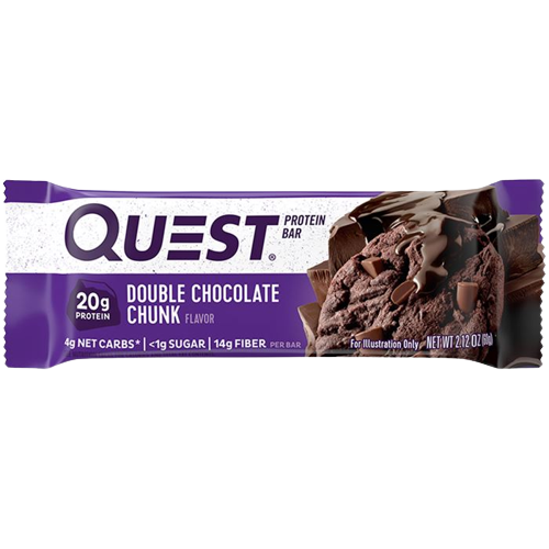 חטיף חלבון בטעם שוקולד כפול QUEST
