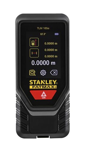 מד טווח לייזר 60 מטר STANLEY FATMAX BLUETOOTH TLM165si 