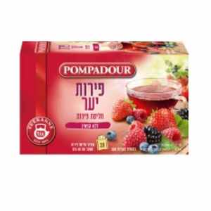 חליטת פירות יער ללא קפאין פומפדור