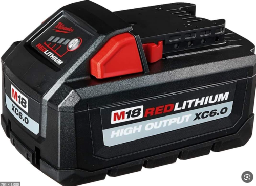 סוללה ליתיום מילווקי 6AH 18V milwaukee /6HD