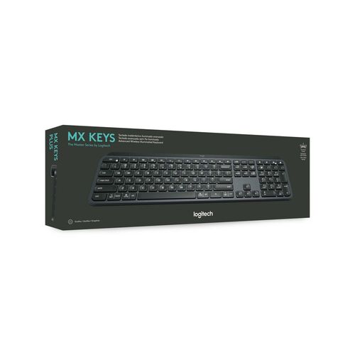 מקלדות אלחוטית בלוטוס LOGITECH MX KEYS