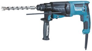 פטישון SDS Plus נטען 800 וואט 26 מ"מ עם מזוודת מקדחים ואיזמלים - Makita HR2630X1 800W