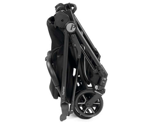 עגלת תינוק ויואצ'ה Vivace עם קיפול סופר קומפקטי, אמבטיה מרווחת ומשודרגת עם מעמד - צבע LICORICE