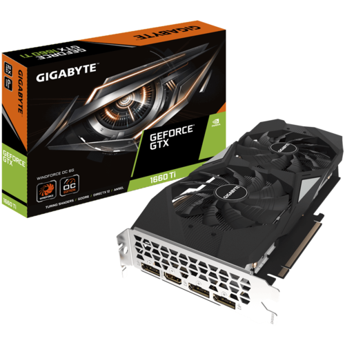 כרטיס מסך GALAX GF RTX 1660TI 6GB GDDR6 192BIT OC DP/HD/DVI